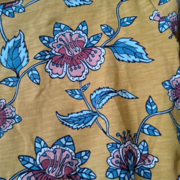 Matilda Jane A Place in the Sun Yellow Floral Pattern Dress Women's Size Medium - Picture 11 of 12